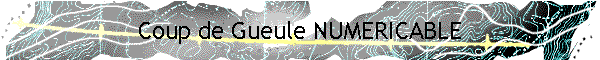 Coup de Gueule NUMERICABLE