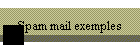 Spam mail exemples