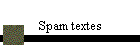 Spam textes